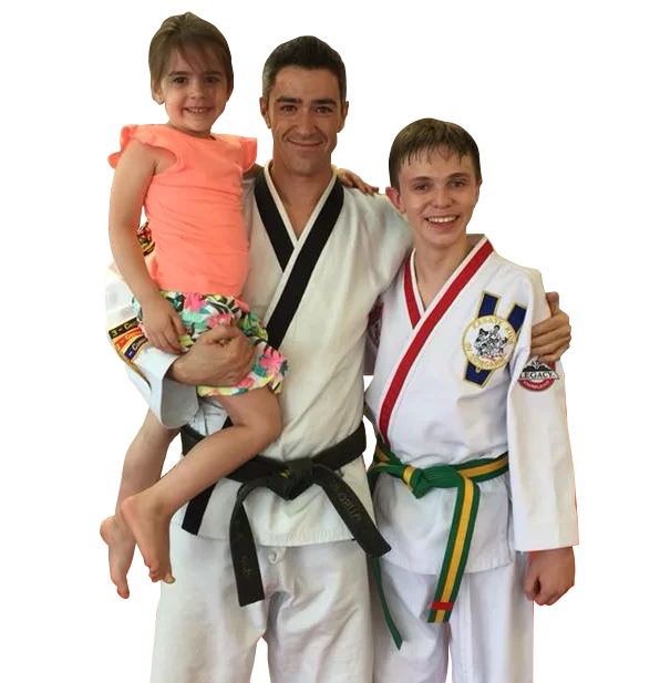 Master Esposito with students